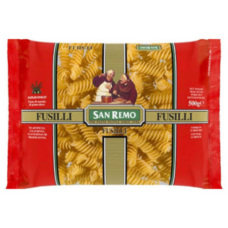 San remo Fusilli pasta 500g.เส้นฟูลซิลลี่พาสต้า เกลียวใหญ่ นำเข้าจากออสเตรเลีย🇦🇺