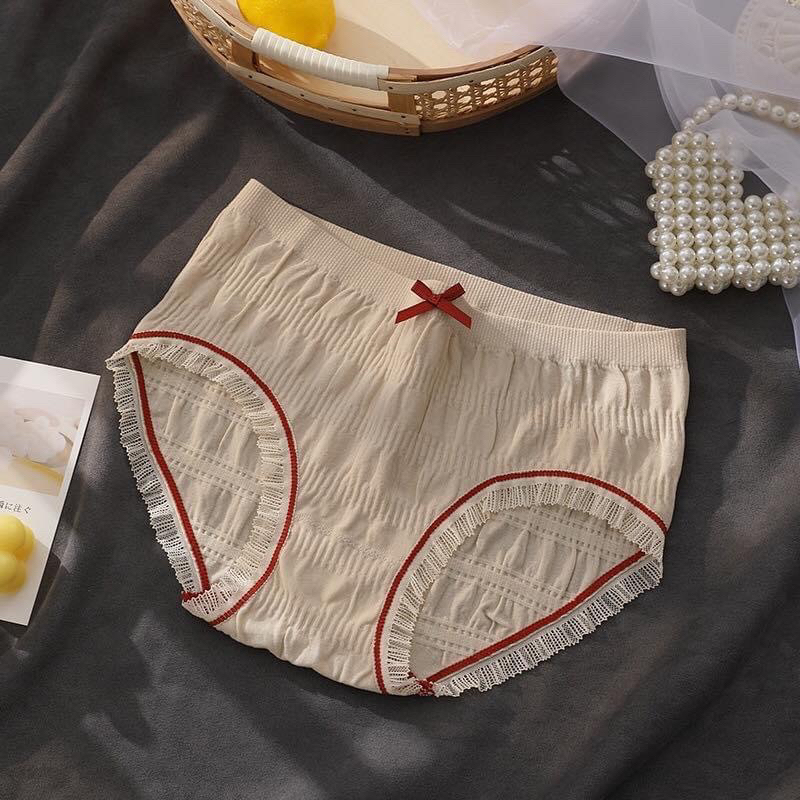 กางเกงใน ขอบเอวแต่งโบว์ รหัส DV46 - รูปที่ 3