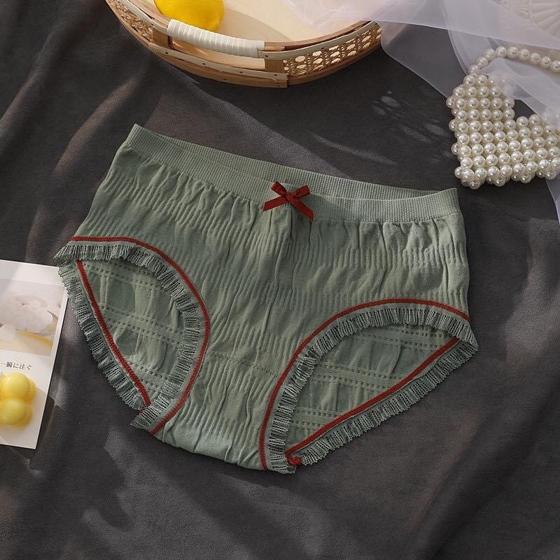 กางเกงใน ขอบเอวแต่งโบว์ รหัส DV46 - รูปที่ 6