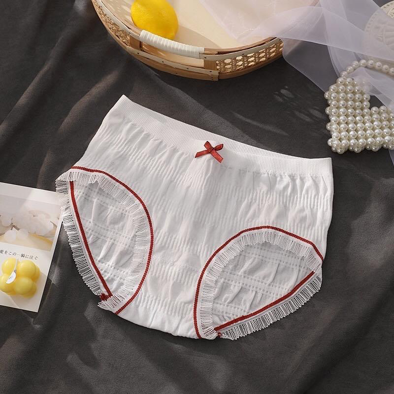 กางเกงใน ขอบเอวแต่งโบว์ รหัส DV46 - รูปที่ 4