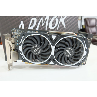 การ์ดจอ (graphic card) AMD RX 580/8GB  MSI ARMOR มือสอง