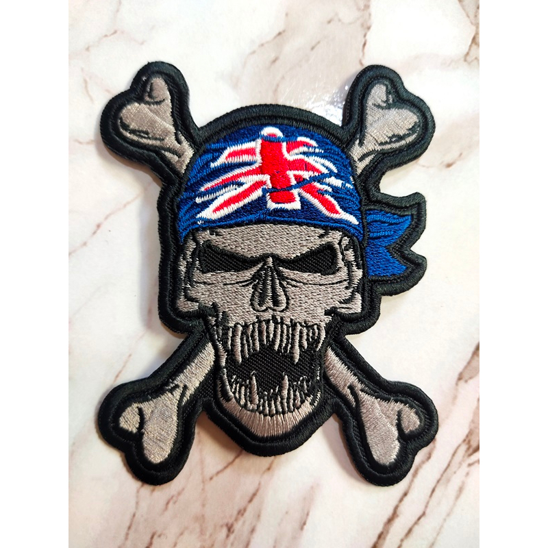 ตัวรีดติดเสื้อ หมวก กระเป๋า แจ๊คเก็ตยีนส์ Hipster Embroidered Iron on Patch  DIY