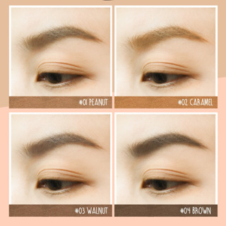 NEE CARA นีคาร่า มาสคาร่า มาสคาร่าคิ้ว คิ้ว ที่ปัดคิ้ว กันน้ำ กันเหงื่อ N590 TINTED BROW MASCARA