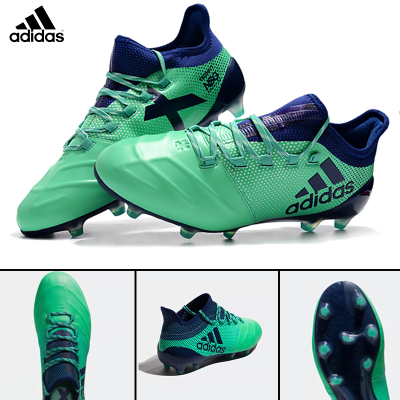 【IN STOCK】Adidas X17.1 FG รองเท้าสตั๊ด รองเท้าฟุตซอล รองเท้าฟุตบอลกลางแจ้ง รองเท้าฟุตบอลผู้ชาย
