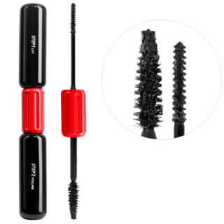 No.56845 Karite Mascara Double Brush Head มาสคาร่า เพิ่มวอลลุ่มขนตาเด้งขั้นสุด ด้วยแปรงสูตรพิเศษสองแบบ ยกขนตาให้งอนเด้ง