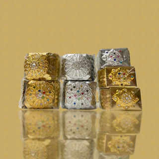 Accessories เข็มขัดยืดเกล็ดปลาสีทอง เข็มขัดนางรำ เครื่องประดับนางรำ[เด็กใส่ได้ผู้ใหญ่ใส่ได้] #เข็มขัดเกล็ดปลา