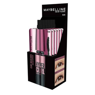 [1กล่อง 6ซอง] Maybelline เมเบลลิน มาสคาร่า แบบซอง mascara