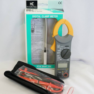 KYORITSU แคลมป์มิเตอร์ คลิปแอมป์ ดิจิตอล Digital Clamp Meter รุ่น KEW SNAP 200 KT200 ของแท้ ส่งด่วน ส่งไว