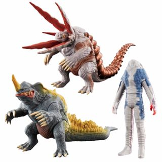 ฟิกเกอร์ Pvc อนิเมะญี่ปุ่น Bandai Mega Monster Series Neronga Gabora Zarab The Monster From The Movi