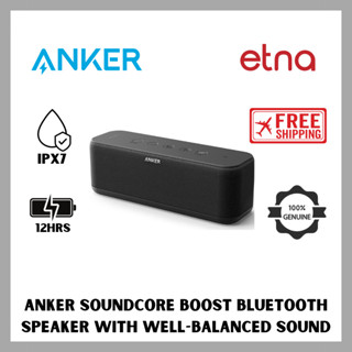 Anker Soundcore Boost Bluetooth Speaker with Well-Balanced Sound