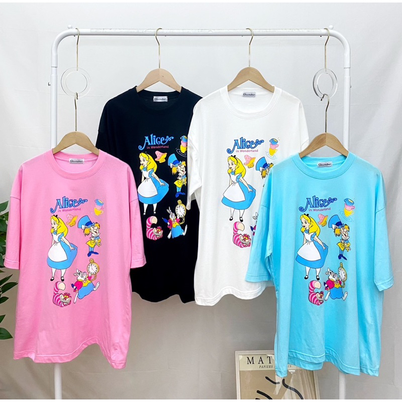 ลดราคา‼️sale‼️ 🌈Qcumber🌈รวมเสื้อโอเวอร์ไซส์ ลายคิ้วๆ(พร้อมส่ง)