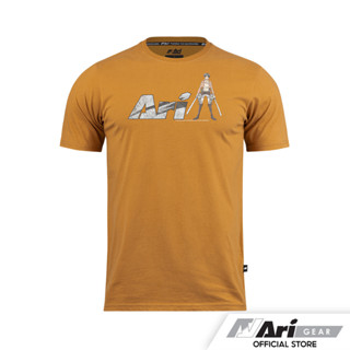 AOT X ARI EREN TEE - BROWN/GREY/BLACK เสื้อยืด อาริ เอเรน เยเกอร์ สีน้ำตาล