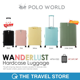 POLO WORLD PW-950 Wanderlust Harcase Luggage กระเป๋าเดินทาง โปโลเวิล์ด