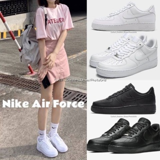 รองเท้า รองเท้า Nike Air Force 1 Low 07 White/Black ใส่ได้ทั้ง หญิง ชาย แท้💯 ส่งฟรี