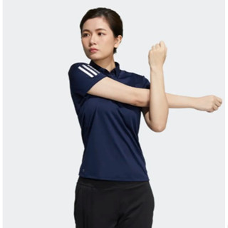 adidas golf เสื้อกอล์ฟโปโลผู้หญิง HI5604 3ST B POLO W Adidas adidas