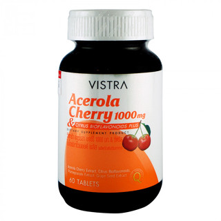 VISTRA Acerola Cherry 1000 mg &amp; Citrus Bioflavonoids Plus 45tablets