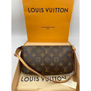 Lv pochette monogram NM dc 12 รุ่นไซส์ใหม่ มือ2สภาพสวย