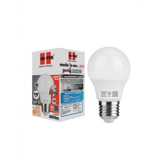 หลอดไฟ LED BULB HI-TEK MUAY THAI HLLM27005W 5W วอร์มไวท์