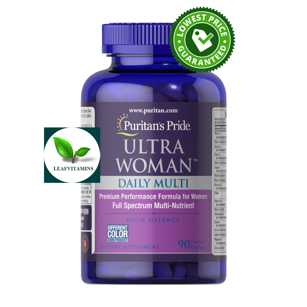 Puritan’s Pride Ultra Woman Daily Multi / 90 Caplets