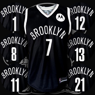 เสื้อบาส เสื้อบาสเกตบอล NBA Brooklyn Nets เสื้อทีม บรูคลิน เน็ตส์ #BK0056 รุ่น ICON ไซส์ S-3XL