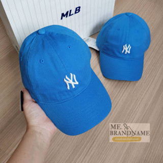 ของแท้ 💯% MLB Rookie Slider Cap หมวกสีฟ้า logo NY 💙💙