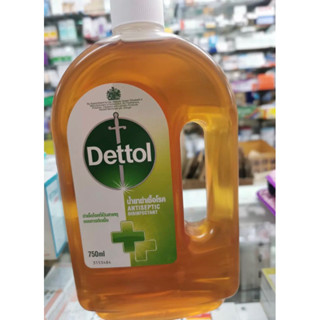 ขนาด 750ml. Dettol มงกุฎ / เดทตอล ฆ่าเชื้อ สามารถโดนผิวได้