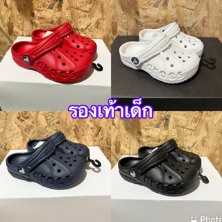 🎉พร้อมส่ง !!! รองเท้าลำลองแฟชั่น เด็ก สไตล์ Crocs Bayaband Clog Kids (Unisex)