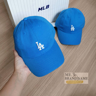 ของแท้ 💯% MLB Rookie Slider Cap หมวกสีฟ้า logo LA 💙💙