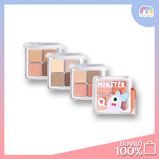 Nee cara-Monster 4 Colors Eyeshadow