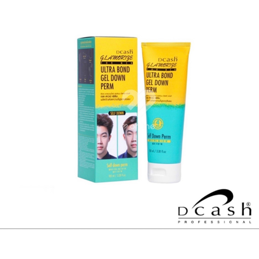 ดาวเพิร์มแท้100% รับตรงจากบริษัท สินค้า | Dcash for man Ultra Bond Gel Down Perm ดีแคช แกลมเมอไรซ์ ฟ