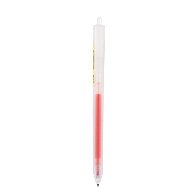 [1091679]ปากกาหมึกเจล 0.5 มม.แดง HOMU Powey Frozzy