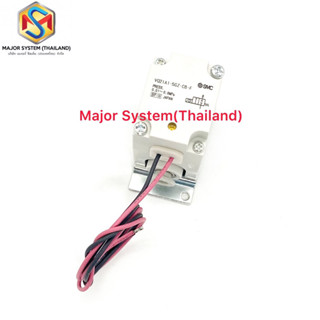 SMC VQ21A1-5G-C6-F Solenoid Valve, Pilot Operated 2 Port Solenoid Valve For Dry โซลินอยล์วาล์วลม