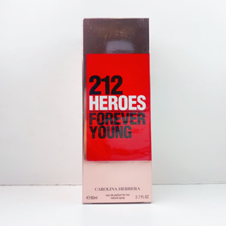 💕💕💕 Special 💕💕💕 งานห้างพร้อมส่ง ซีล Carolina Herrera 212 Women Heroes Forever Young for Her EDP 80ml 5,900฿ ขายเพียง3,59