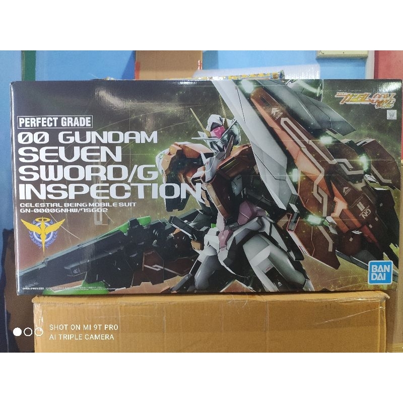 [P-Bandai] PG1/60 OO Gundam Seven Sword/g Inspection