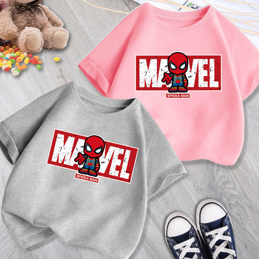 H405  เสื้อยืดเด็กแขนสั่ง.ผ้านุ่นใส่สบายทั้งเด็กชายกับเด็กหญิง - รูปที่ 2