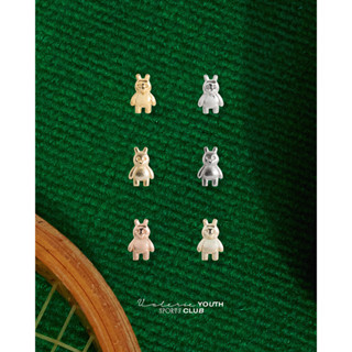 Julys - chubby rabbit earrings