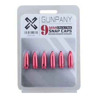 ลูกดัมมี่ 9 มม. 11 มม. .45acp Vector Optics 6 Pcs Snap Caps Dummy