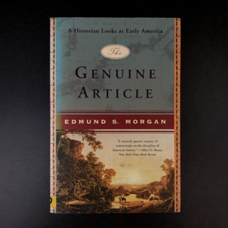 The Genuine Article - Edmund S. Morgan
