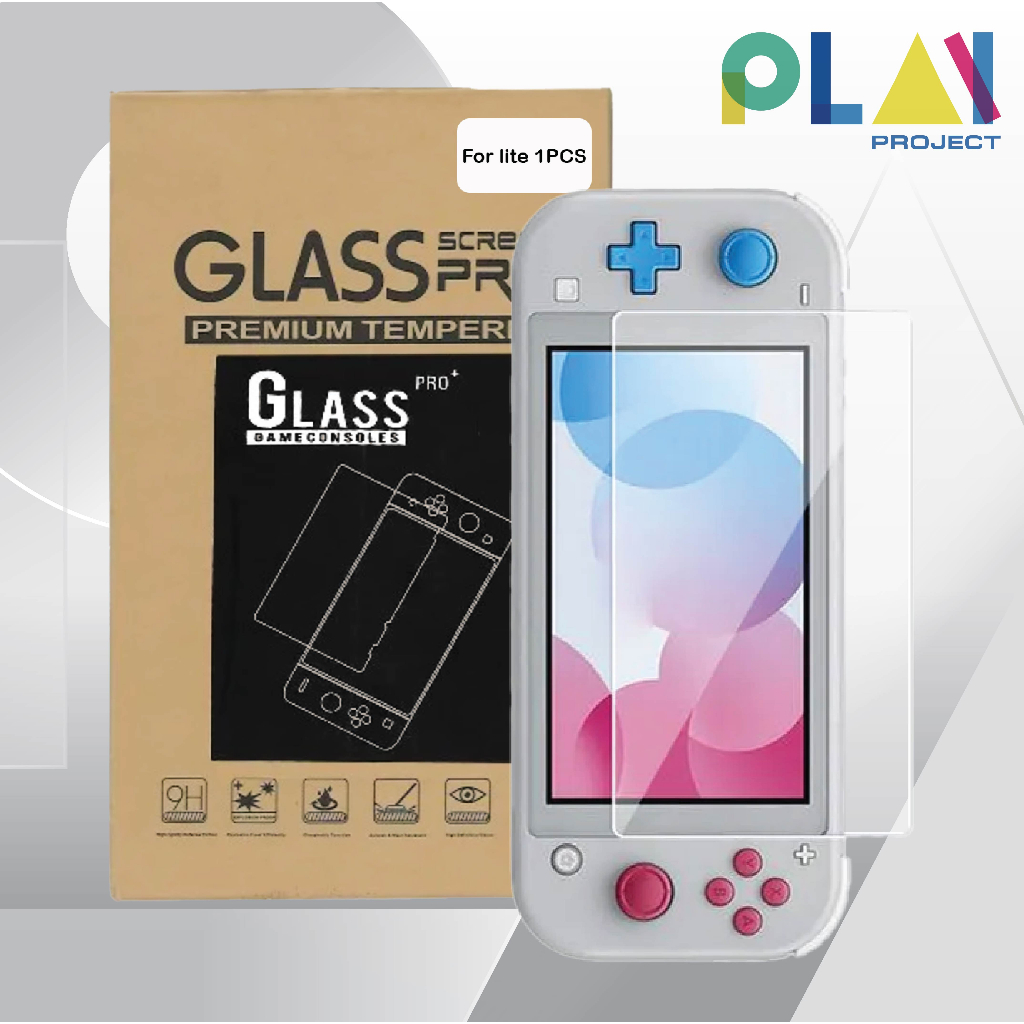 ฟิล์ม Tempered Glass Protector Film For Nintendo Switch Lite [ฟิล์มกันรอย] [มือ1] ราคาถูก Shopee Lazada