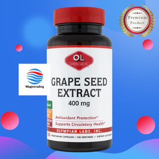 Olympian Labs Grape Seed Extract Naturopathic (400mg) / 100 Capsules