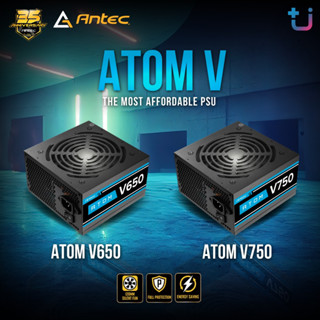 POWER SUPPLY (อุปกรณ์จ่ายไฟ) ANTEC ATOM V650 V750 ของใหม่