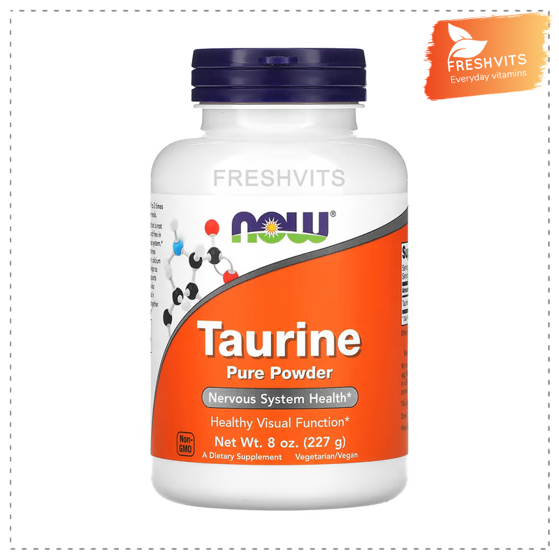 NOW,Taurine Pure Powder, 8 oz (227 g)