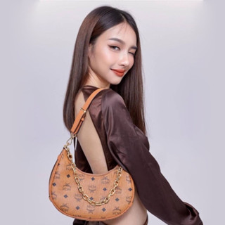 ทรง Half Moon ใหม่ล่าสุด! [ Aren Crescent Hobo ] สะพายข้าง/ไหล่ หญิงทรงน่ารัก