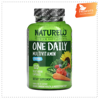 Naturelo,One Daily Multivitamin for Men, 120 Vegetarian Capsules