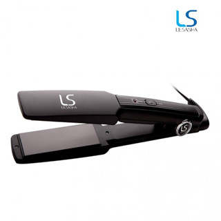 Lesasha เครื่องหนีบถนอมเส้นผม รุ่น LS0320 เครื่องหนีบผมตรง แผ่นเคลือบเซรามิคสีดำ