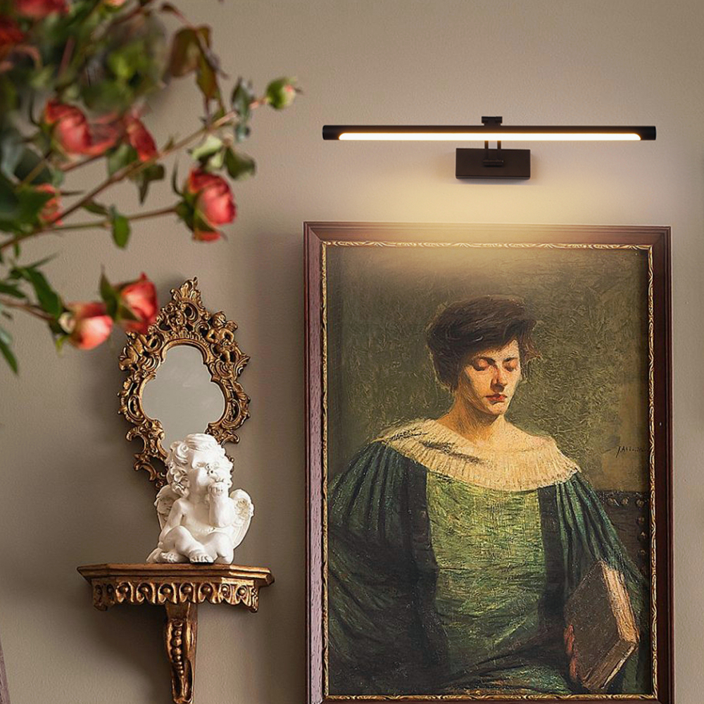 โคมไฟห้องน้ำสีเงิน ไฟหน้ากระจก LED โคมไฟติดผนังสไตล์โมเดิร์น AC220V 12W 16W โคมไฟติดผนังในร่มคุณภาพสูง Wall Light - รูปที่ 4