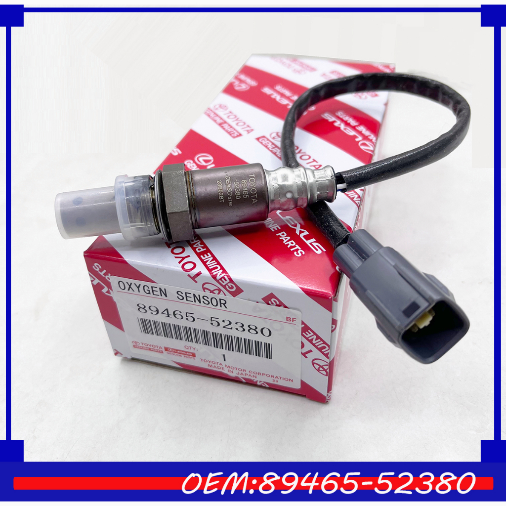 Toyota Vios 08/16 VVTi/ Yaris 06/08/10 Gen 1 (O2 Oxygen sensor） (ด้านหน้า)89465-52380 (หลัง)89465-52370