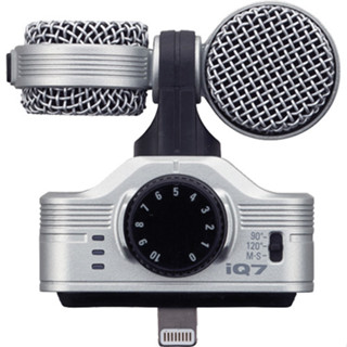 Zoom iQ7 *ของแท้รับประกัน 1ปี* ไมค์ติดมือถือ iOS, Mid-Side Stereo  Microphone for iOS Devices with Lightning Connector