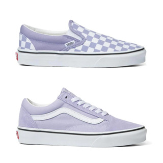 Vans รองเท้าผ้าใบ Old Skool / Classic Slip-On Checkerboard (2รุ่น)