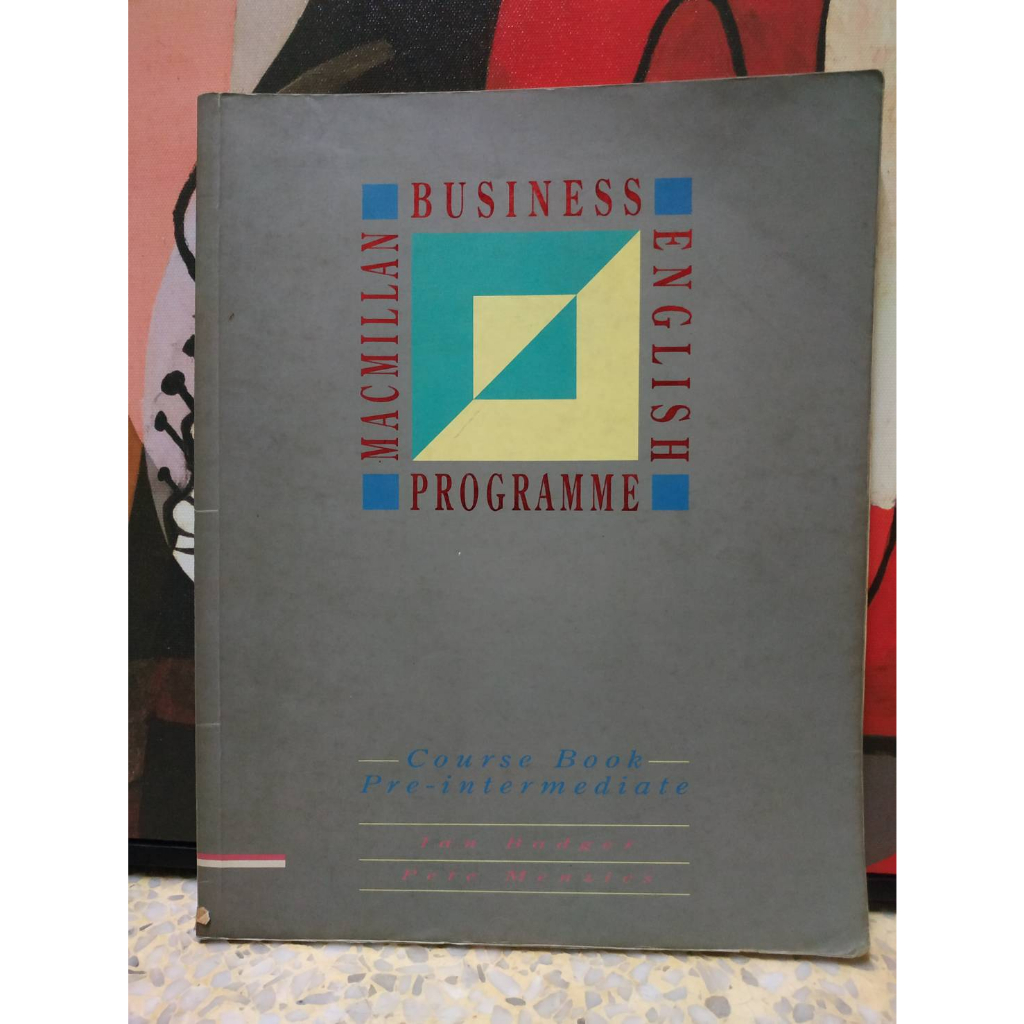 หนังสือเรียน Macmillan business english programme